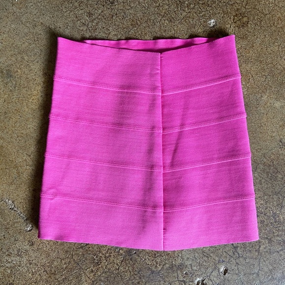 NWOT Pleasure Doing Business Bandage Mini Skirt - Picture 3 of 5